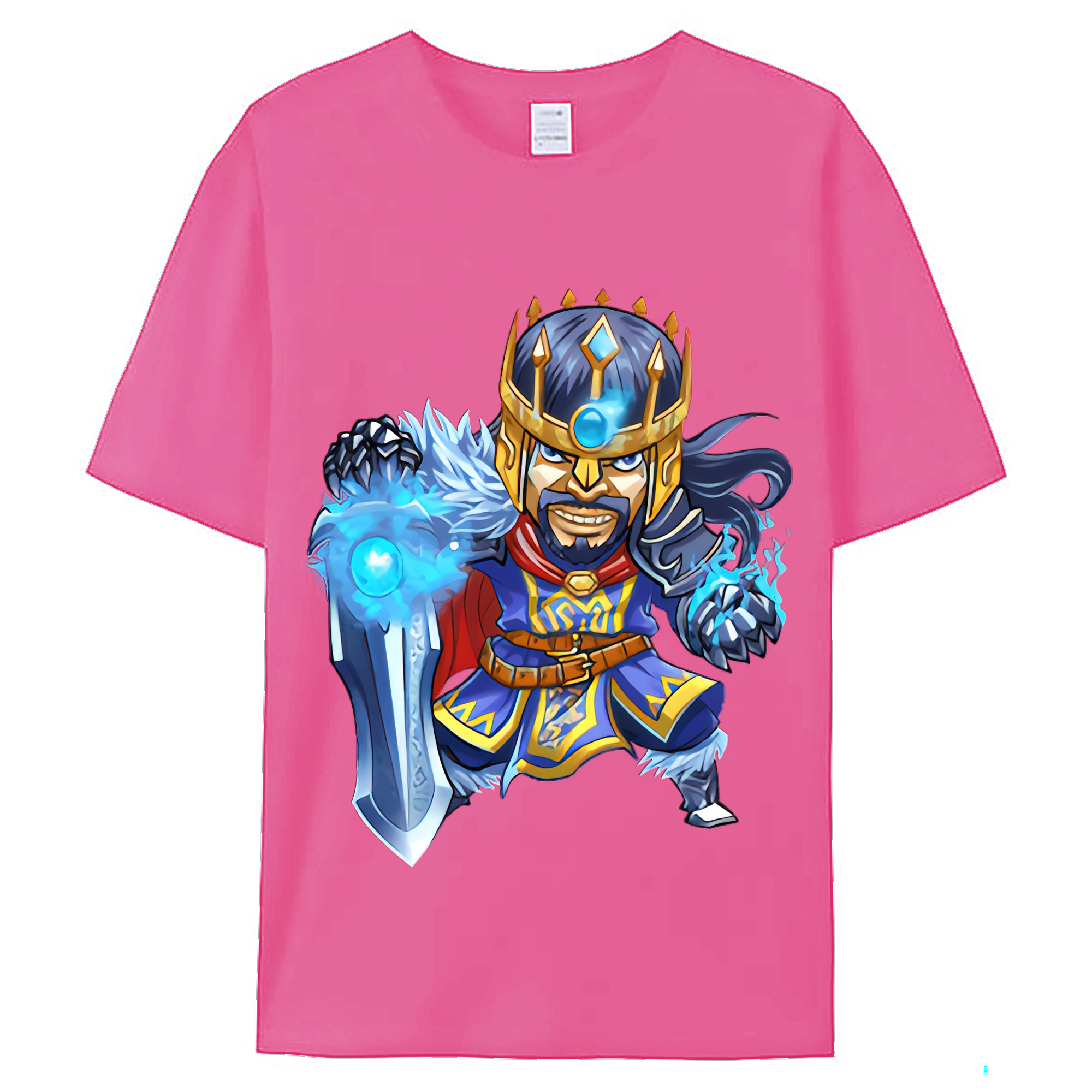（画像用） リーグ・オブ・レジェンド League of Legends LOL レディースカジュアルプリントTシャツ（綿100％）